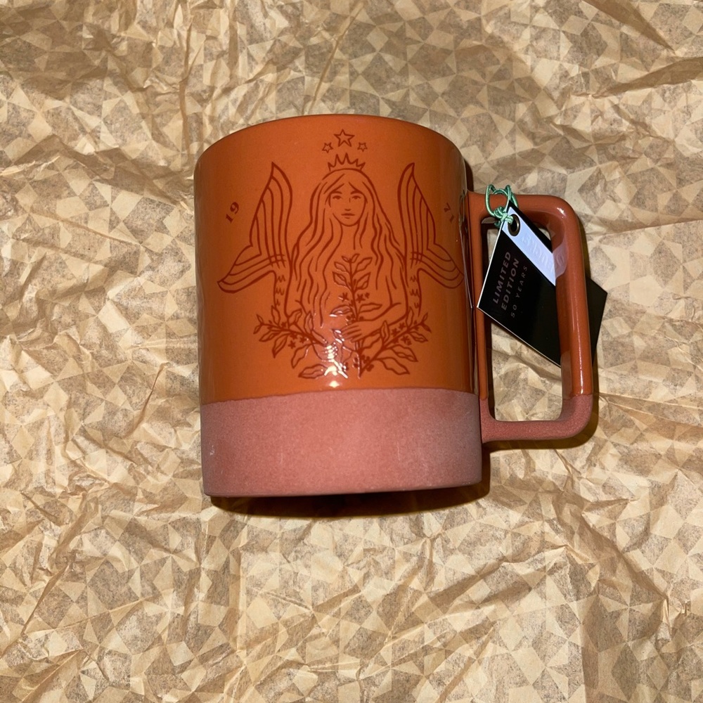 Starbucks terra cotta mug HTF